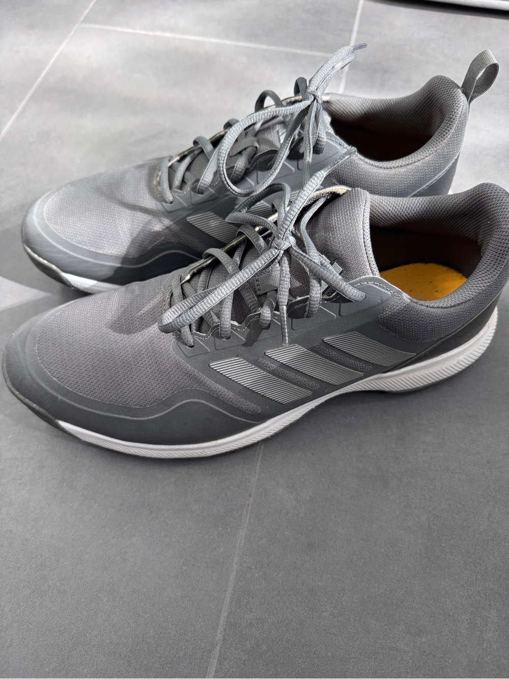 Adidas Men's Gray Golf Shoes